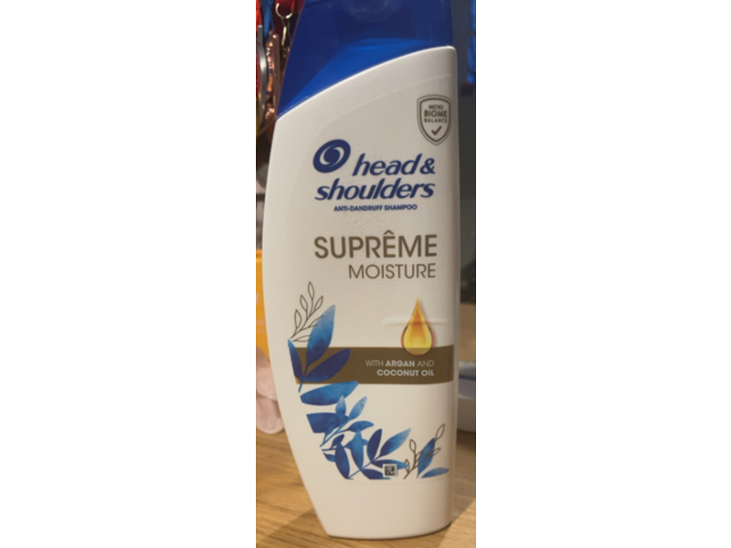 Head & Shoulders Anti-Dandruff Shampoo, Supreme Moisture, 400 mL