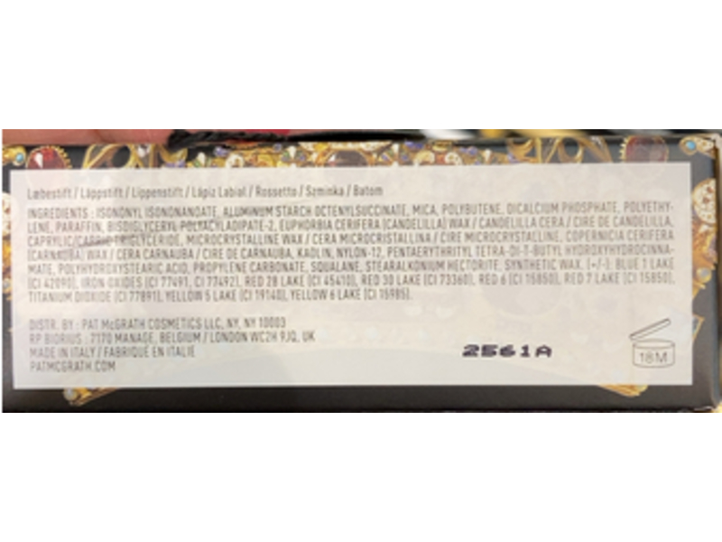 Pat Mcgrath Labs Mattetrance Lipstick, Vendetta, 0.14 oz/4 g