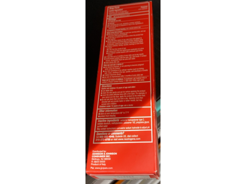 Neutrogena Adapalene Gel Acne Treatment, 1.6 oz/45 g