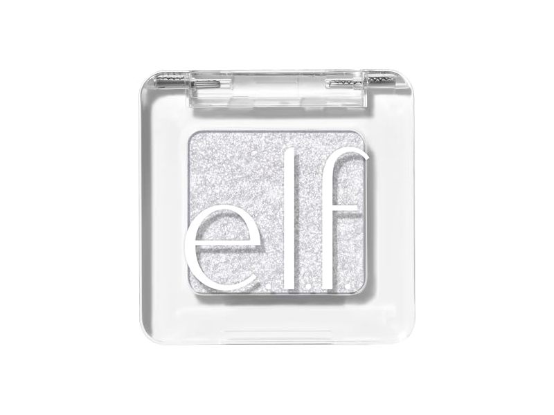 e.l.f. Fine As Fleck Glitter Eyeshadow, Certified Platinum, 0.07 oz/2 g