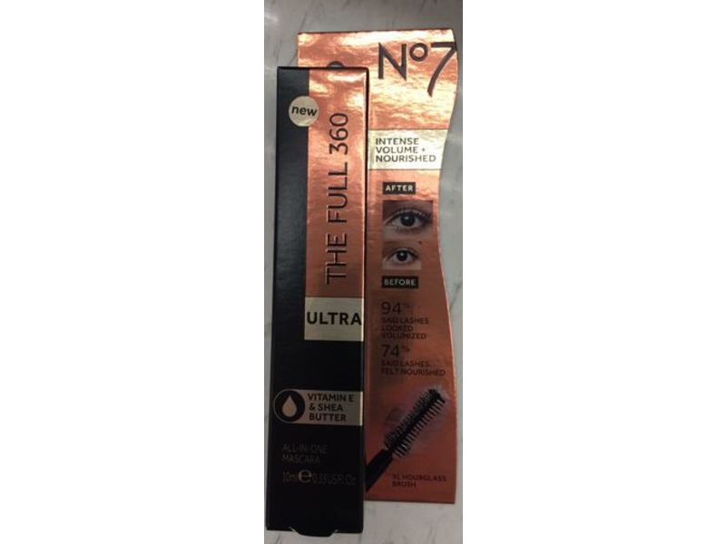 No 7 The Full 360 Ultra All In Mascara, 0.33 fl oz/10 mL