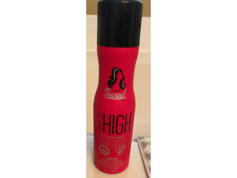 Super Teased Hair 4 in 1 Make Me High Hair Spray, 6.5 oz/184 g