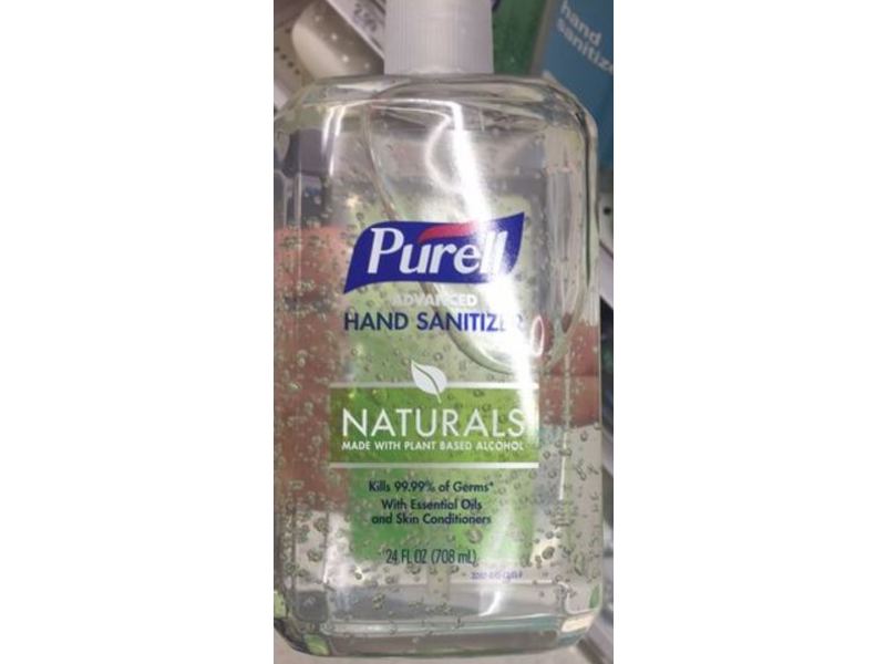 Purell Naturals Advanced Hand Sanitizer, 24 fl oz/708 mL