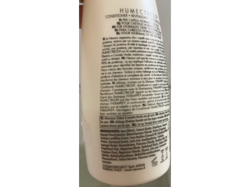 Nexxus Ultimate Moisturizing Conditioner, Humectress, 13.5 oz/400 mL