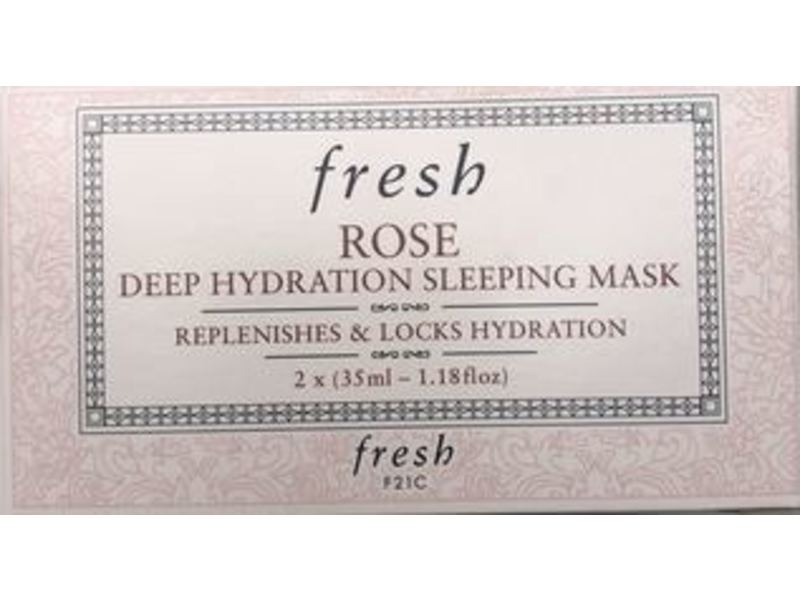 Fresh Rose Deep Hydration Sleeping Mask 2, 1.18 oz/35 mL