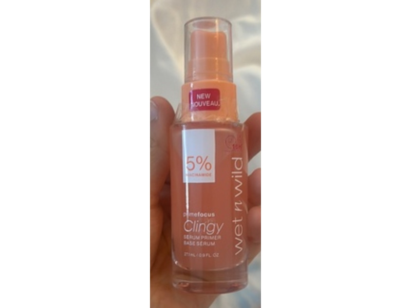 Wet N Wild Prime Focus Clingy Serum Primer, 0.9 fl oz/27.1 mL