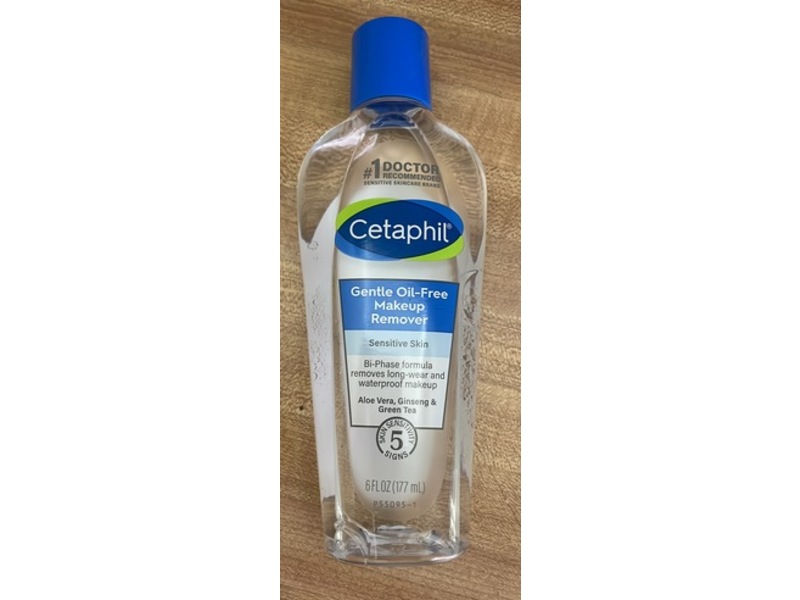 Cetaphil Gentle Oil-Free Makeup Remover, 6 fl oz/177 mL