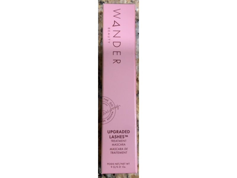 Wander Beauty Upgraded Lashes Treatment Mascara, Jet Black, 0.31 oz/9 g