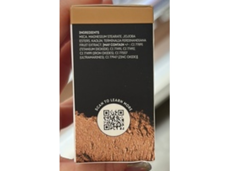 Nudebynature Radiant Loose Powder Foundation, N7 Warm Nude, 0.35 oz/10 g