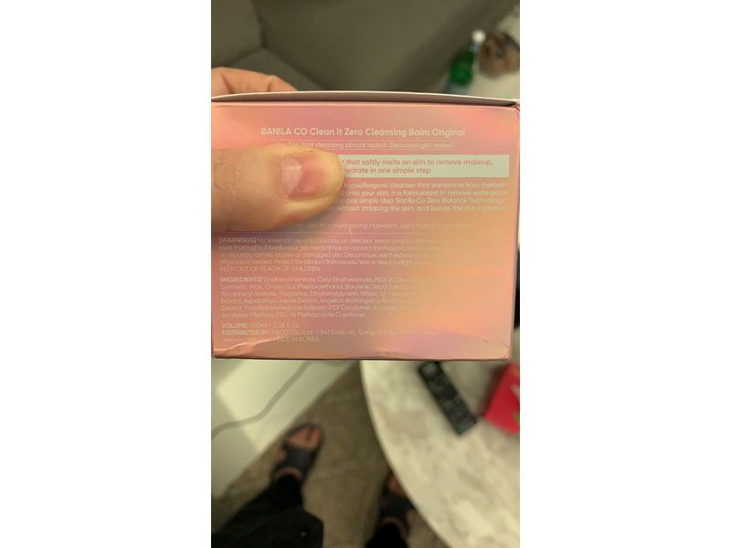 Banila Co Clean It Zero Cleansing Balm, 3.38 fl oz/100 mL