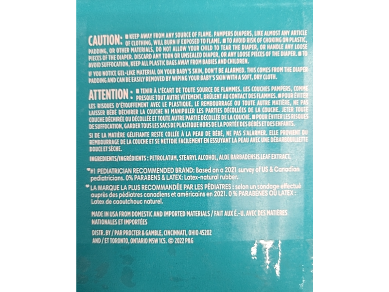 Pampers Swaddlers Diapers Size 3, 78 Counts