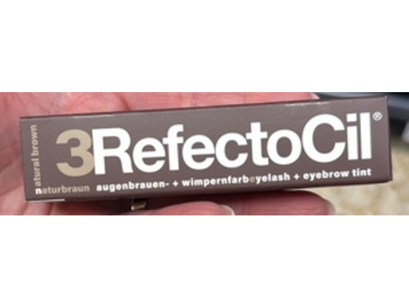 Refectocil Eye Lash & Brow Tint, 3 Natural Brown, 15 mL