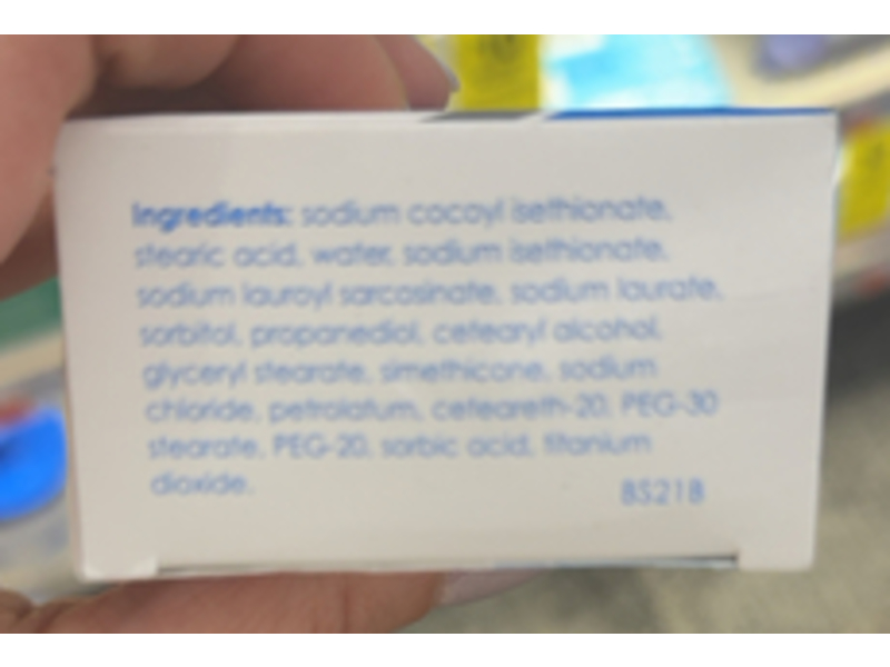 Vanicream Cleansing Bar, 3.9 oz/110 g