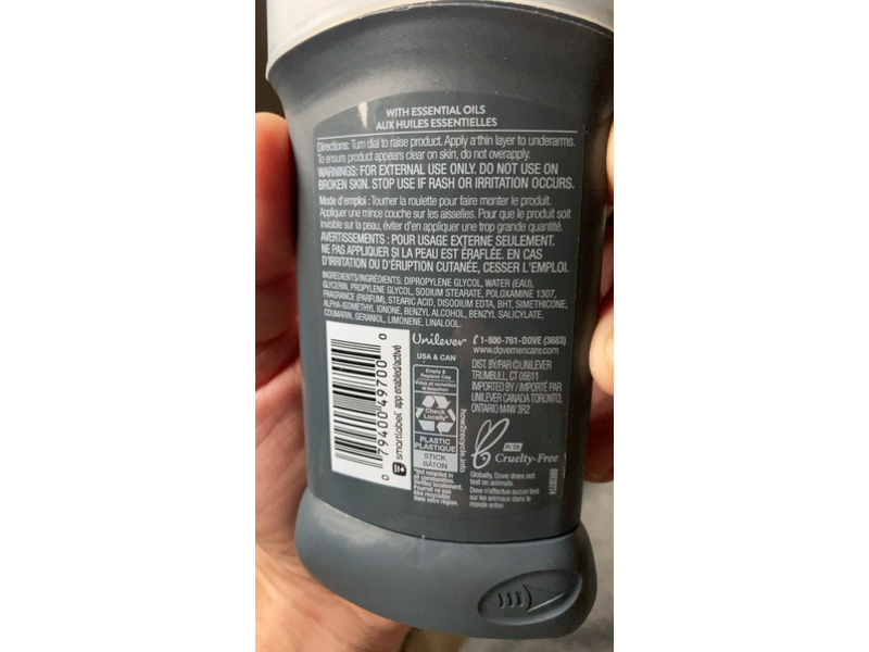 Dove Men + Care Deodorant, Foresta Sunset, 3.0 oz/85 g, Pack OF 3