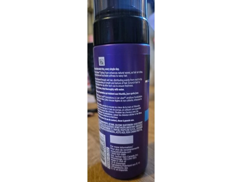 John Frieda Frizz Ease Dream Curls Air Dry Waves Styling Foam, 150 mL