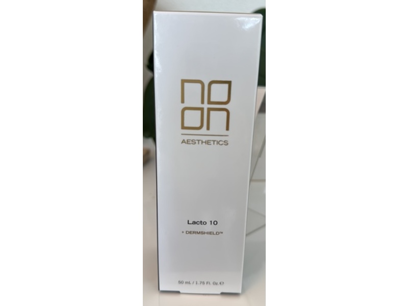 Noon Aesthetics Lacto 10 + Dermshield, 1.75 fl oz/50 mL
