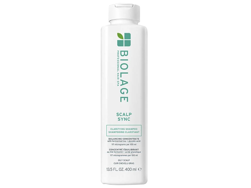 Biolage Scalp Sync Clarifying Shampoo, Fermented Tea & Glycolic Acid, 13.5 fl oz/400 mL