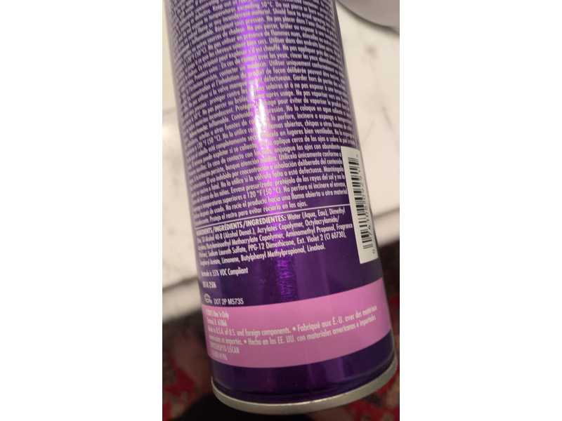 One 'N Only Shiny Silver Ultra Hair Spray, Strong Hold, 10.2 oz/289 g, Pack Of 2