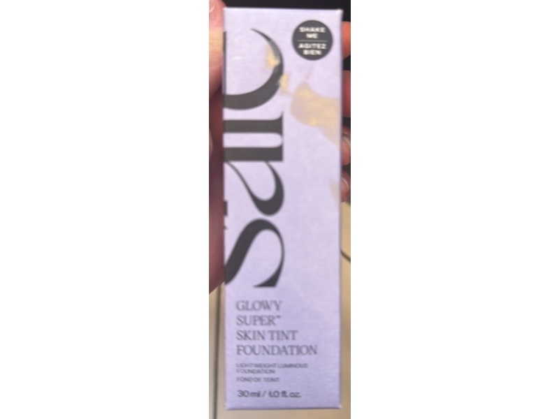 Saie Glowy Super Skin Tint Foundation, 3 Very Light, 1.0 fl oz/30 mL