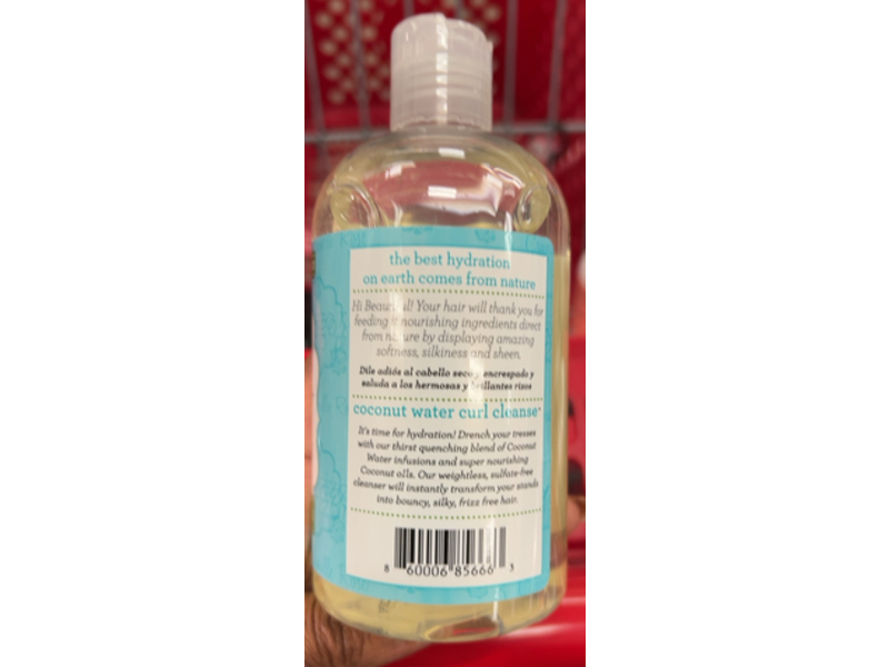 Camille Rose Curl Cleanse Hydrating Shampoo, Coconut Water, 12 oz/354 mL