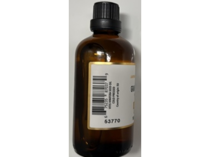 Amphora Aromatics Organic Carrier Oil, Grapeseed Oil, 3.33 fl oz/100 mL