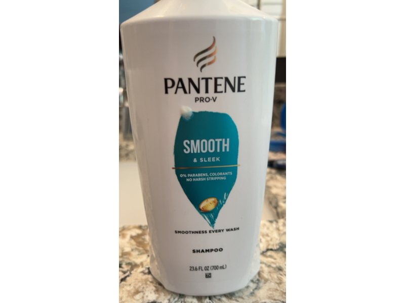 Pantene Pro-V Smooth & Sleek Shampoo, 23.6 fl oz/700 mL