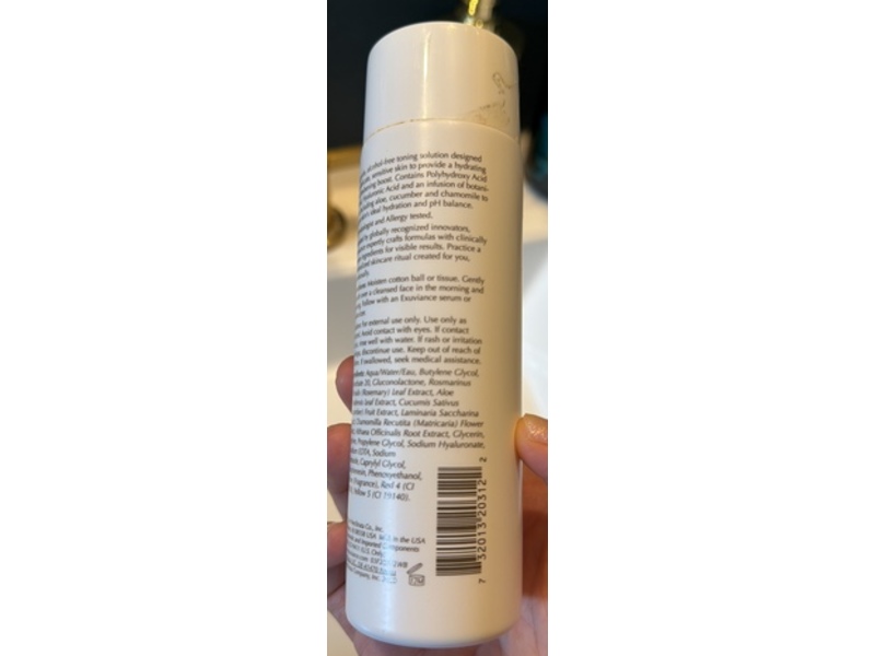 Exuviance Relax Hydrasoothe Refresh Toner, PHA, Hyaluronic Acid, Cucumber Extract, 6.7 fl oz/200 mL