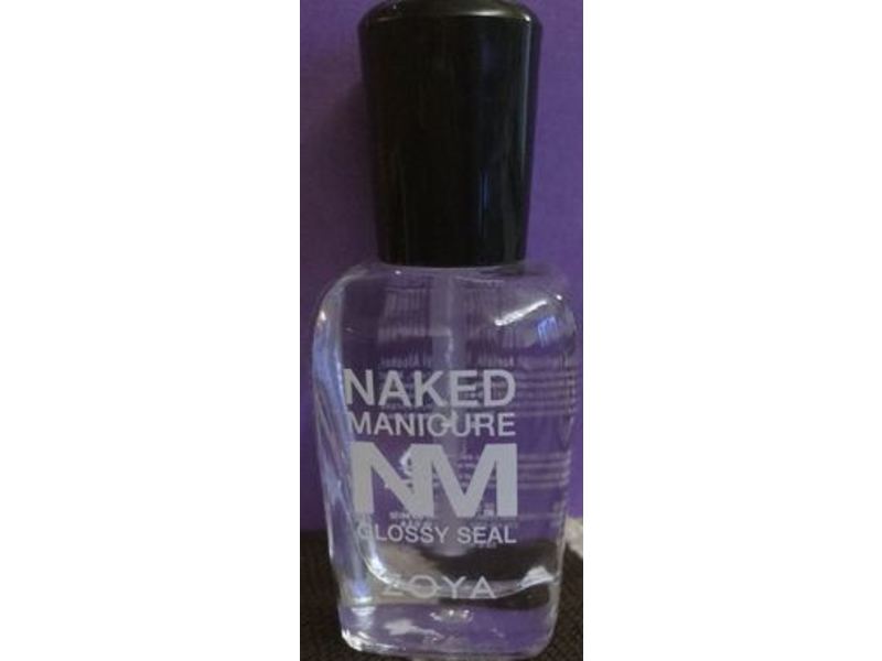 Zoya Naked Manicure Glossy Seal Top Coat, 0.5 fl oz/15 mL