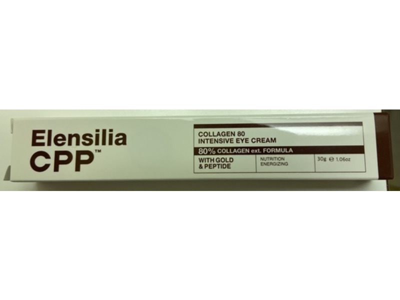 Elensilia CPP Collagen 80 Intensive Eye Cream, Gold & Peptide, 1.06 oz/30 g