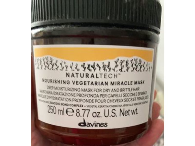 Davines Naturaltech Nourishing Vegetarian Miracle Mask, 8.77 oz/250 mL