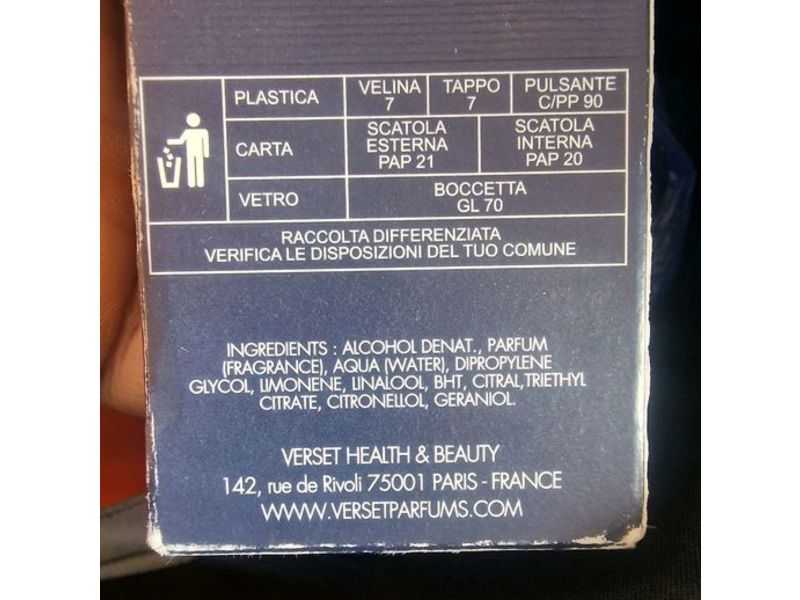 Verset Parfums Choice, 50 mL
