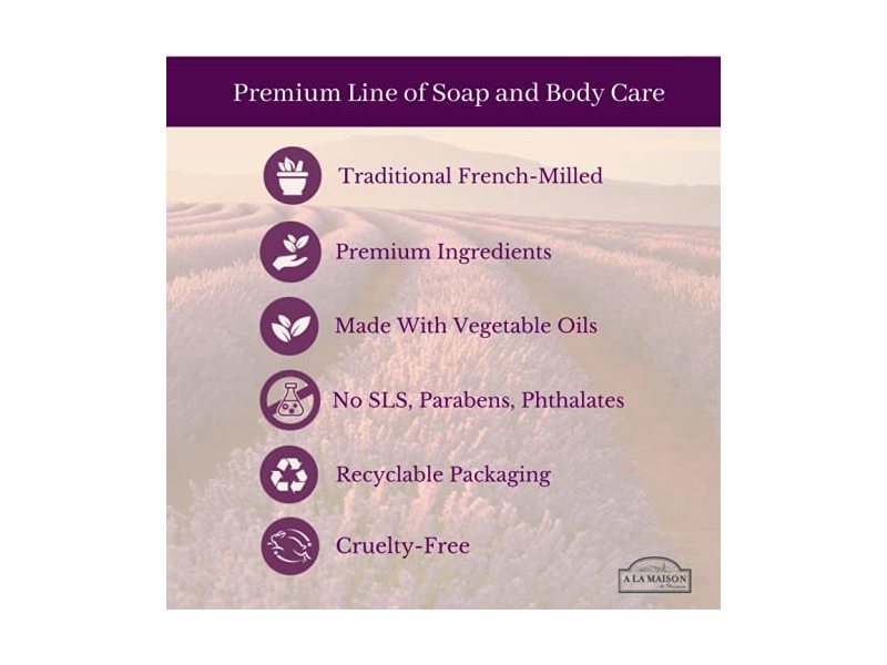 A La Maison De Provence Hand and Body Cream 1.7 Oz (1 Pack)