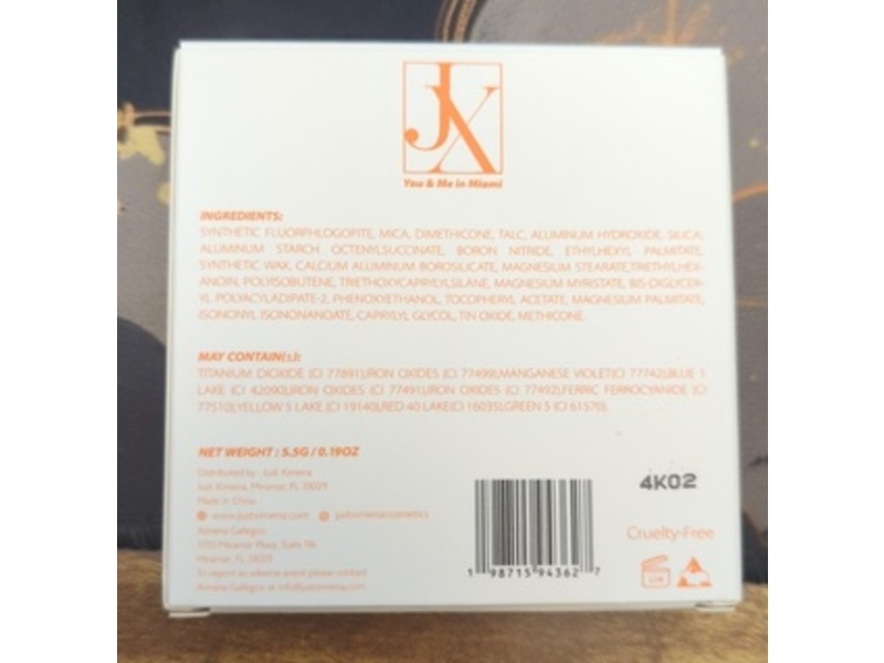 Just Ximena You & Me In Miami Eye Shadow, 0.19 oz/5.5 g