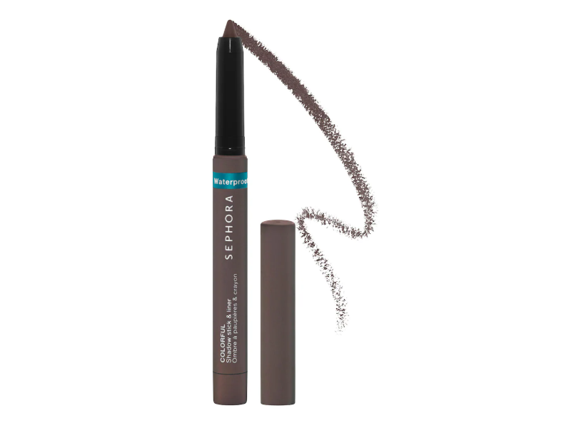 Sephora Waterproof Eyeshadow & Eyeliner Multi-Stick, 09 Espresso Matte, 0.04 oz/1.4 g