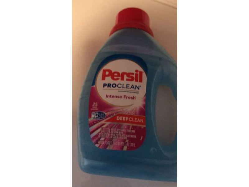 Persil Proclean Laundry Detergent, Intense Fresh, Deep Clean, 25 Loads, 40 fl oz/1.18 L