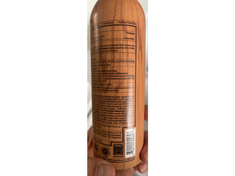 Sun Bum Premium Moisturizing Sunscreen Spray, SPF 50, 5 oz/142g