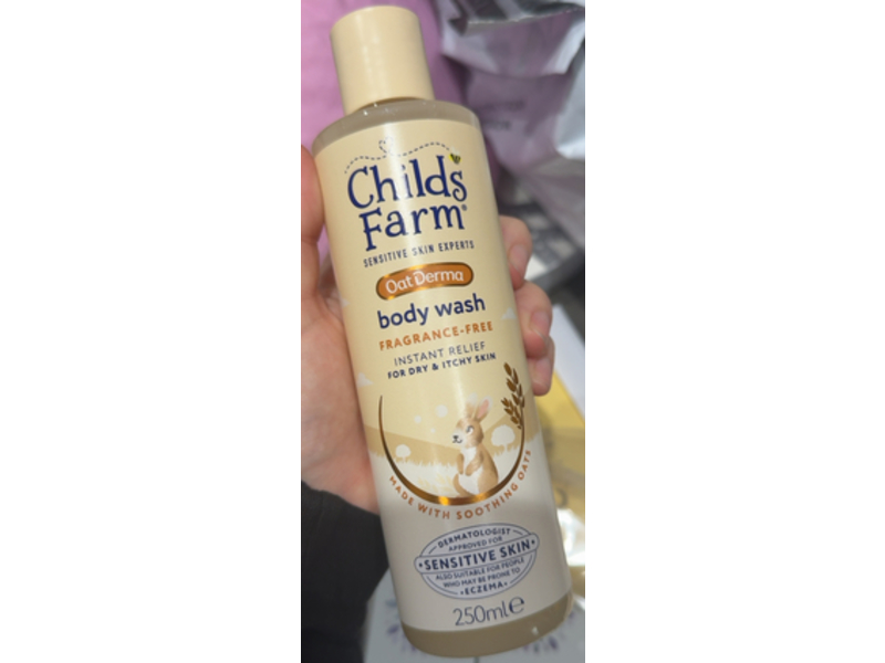 Childs's Farm Body Wash, Oat Derma, 250 mL