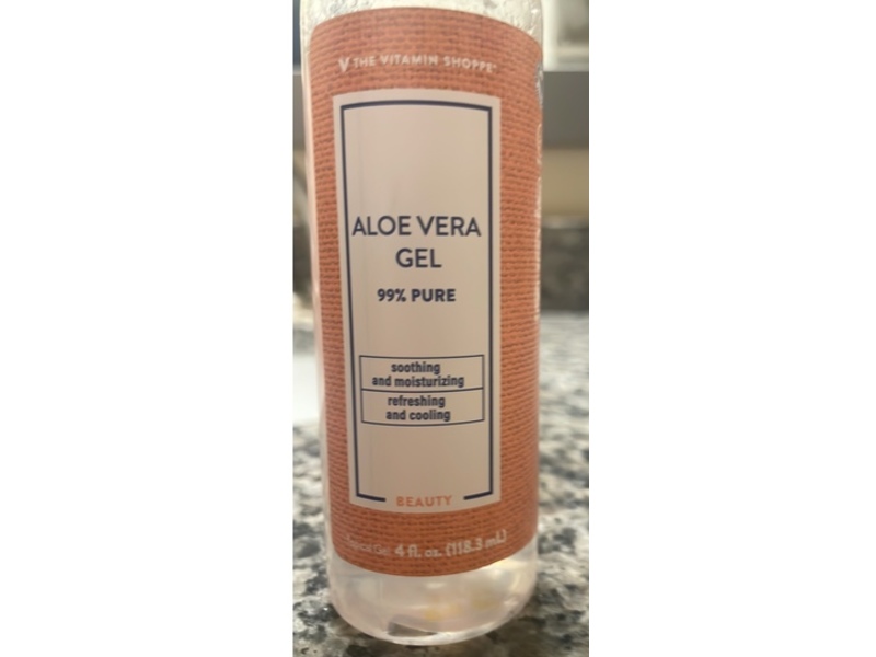 The Vitamin Shoppe Aloevera Gel, 4 fl oz/118.3 fl oz