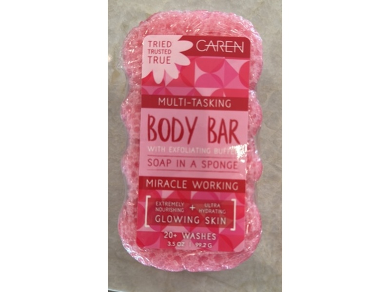 Caren Multi-Tasking Body Bar, 3.5 oz/99.2 g