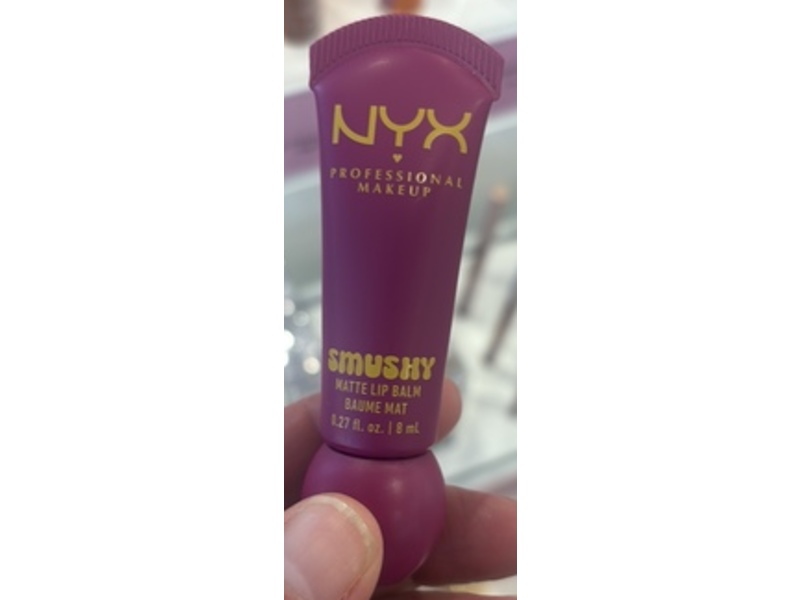 Nyx Professional Makeup Smushy Matte Lip Balm, 12-Silly Sippin, 0.27 fl oz/8 mL