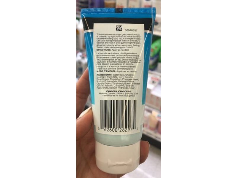 Neutrogena Hydro Boost Hand Gel Cream, 85 g