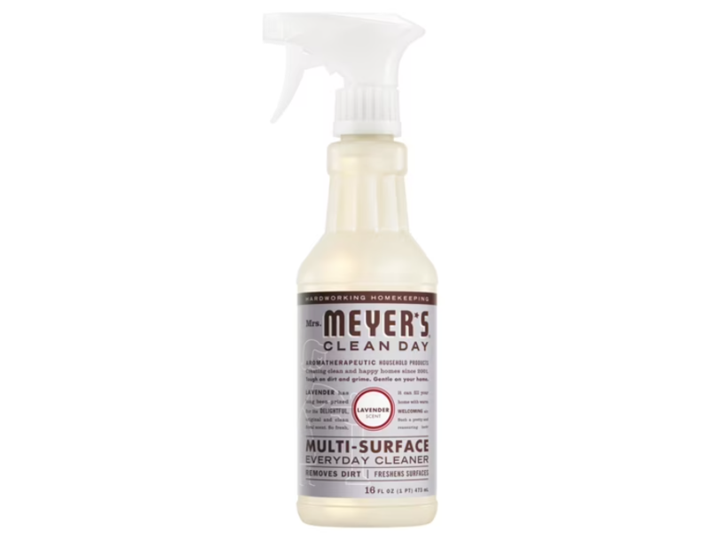 Mrs. Meyer's Clean Day Multi-Surface Everyday Cleaner, Lavender Scent, 16 fl oz/473 mL