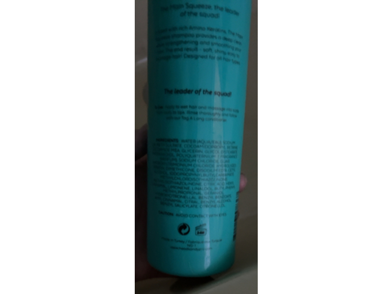 Head Kandy The Main Squeeze Shampoo, Amino Keratin, 13.58 fl oz/400 mL