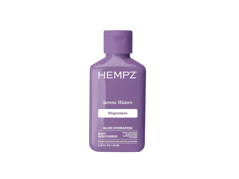 Hempz Serene Waters Body Moisturizer, Magnesium, 2.25 oz/66 mL