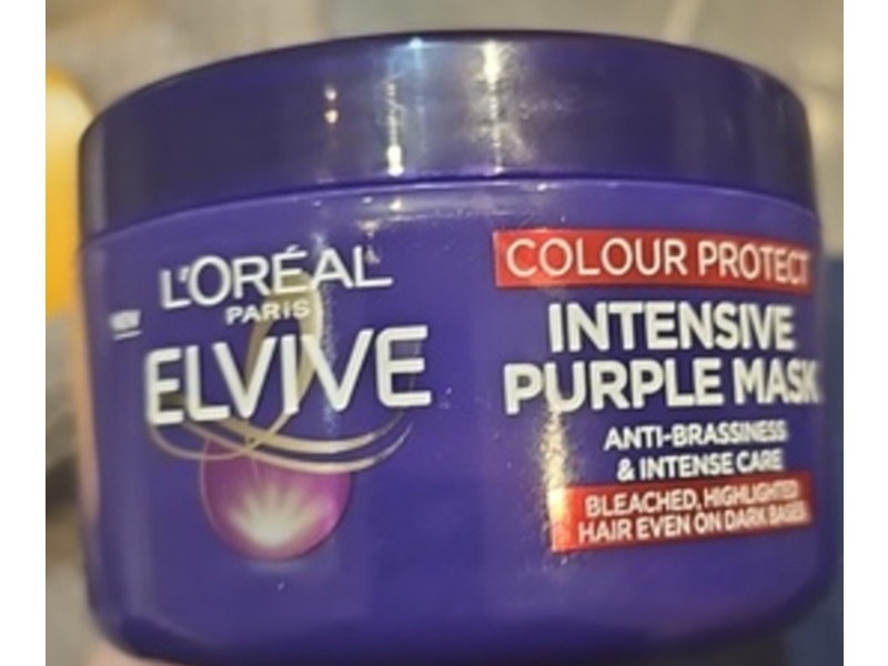 L'Oreal Paris Elvive Colour Protect Intense Purple Mask, 250 mL