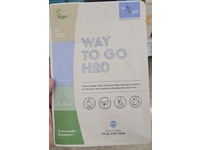 SoloVegan Way To Go H20 Facial Sheet Mask, 0.75 fl oz/22 mL, 5 Count - Image 3