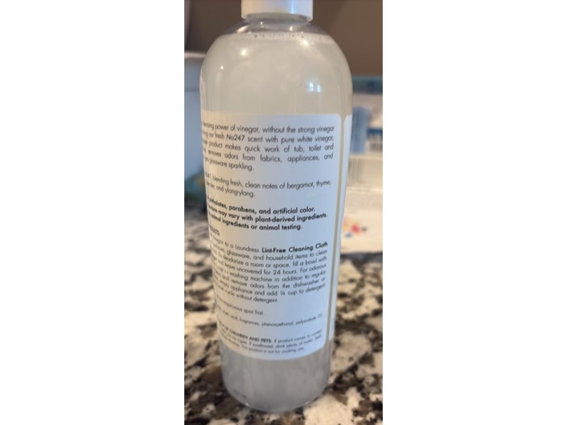 The Laundress Clean & Deodrize, N 247 Scented Vinegar, 16 fl oz/473 mL