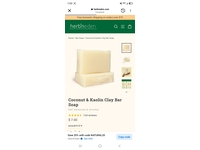 Herb'n Eden Bar Soap, Coconut & Kaolin, 4 oz - thumbnail 2