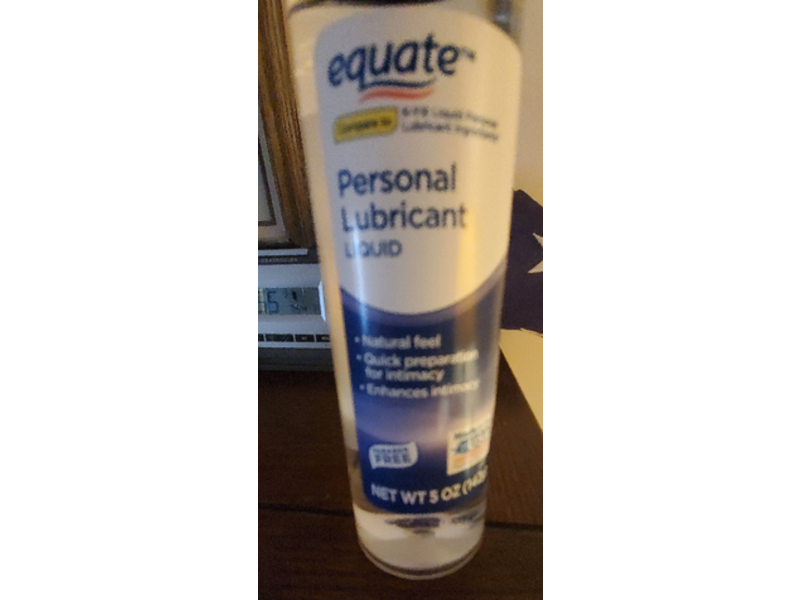Equate Personal Lubricant Liquid, 5 oz/142 g