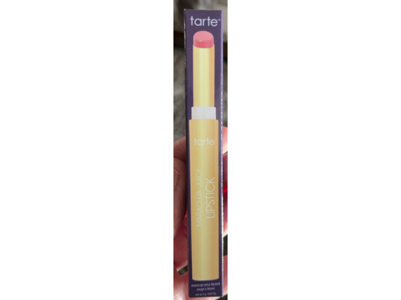 Tarte Maracuja Juicy Lipstick, Rose, 0.07 oz/2 g